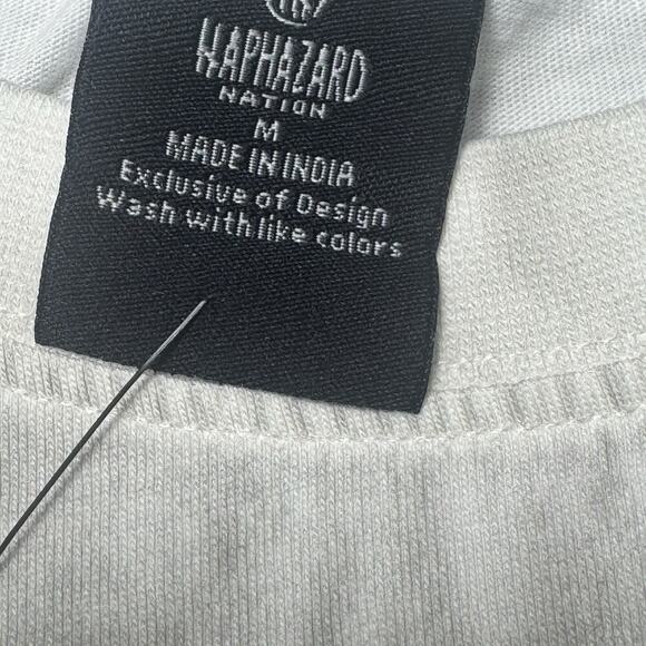 Haphazard nation tshirt with crow picture streetwear size medium - Picture 3 of 9